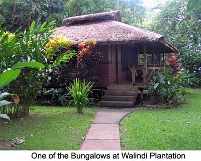 One of the Bungalows at Walindi Plantation