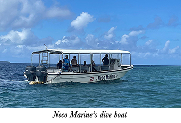 Neco Marine's dive boat