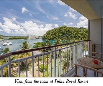 View from the room at Palau Royal Resort