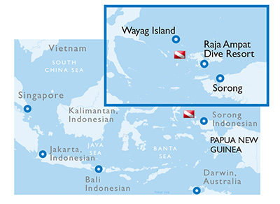 Raja Ampat Map