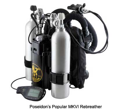Poseidon's Popular MKVI Rebreather