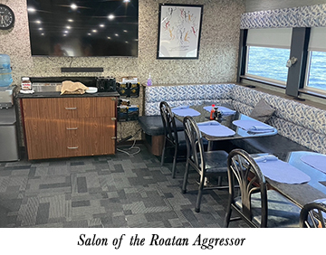 Salon of the Roatan Aggressor
