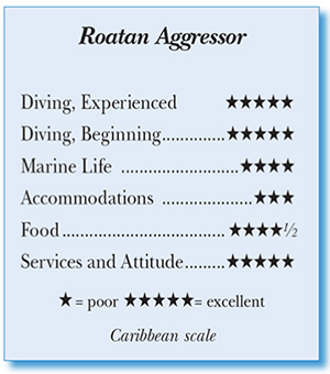 Roatan Aggressor - Rating
