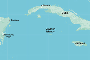 Cayman Islands Map