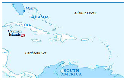 Cayman Islands Map