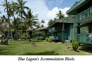 Blue Lagoon's Accommodation Blocks