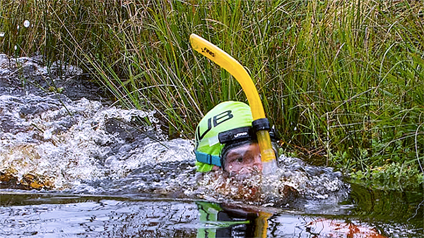 Snorkeling in the Slime of a Welsh Bog