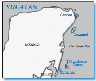 Yucatan Map